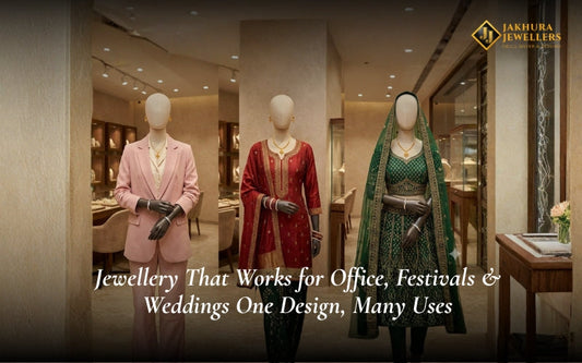 Jewellery That Works for Office, Festivals & Weddings – One Design, Many Uses