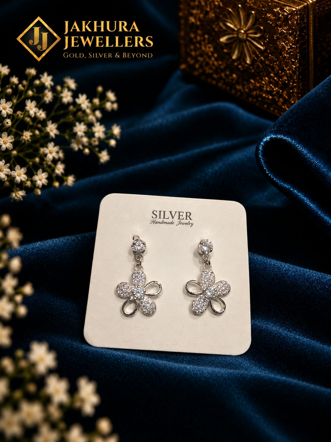 Discover the New Sterling Silver Earrings Collection at Jakhura Jewellers