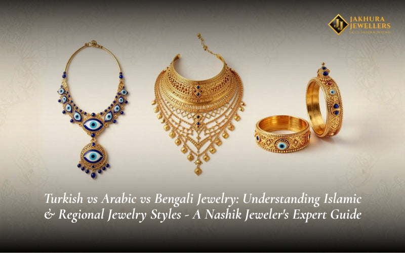 Turkish vs Arabic vs Bengali Jewellery: Understanding Islamic & Regional Jewellery Styles – A Nashik Jewellery's Expert Guide