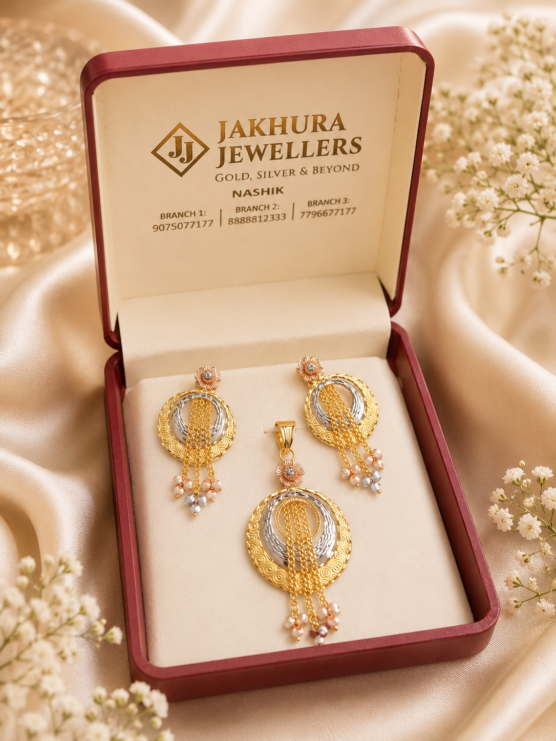✨ Chain Pendant Sets: Elegant Jewellery for Every Occasion at Jakhura Jewellers