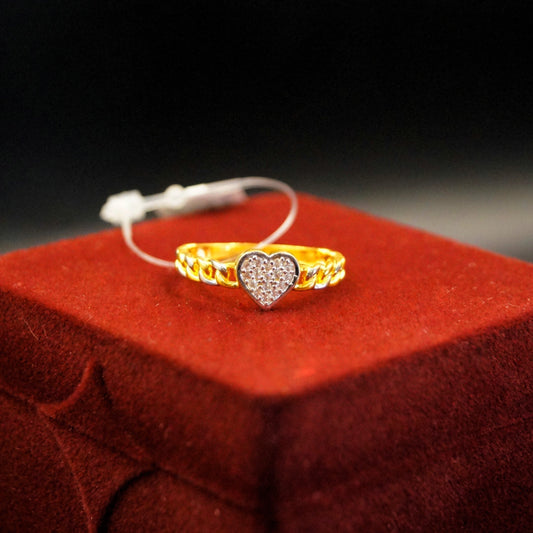 Heart of Gold Ring – Jakhura Jewellers