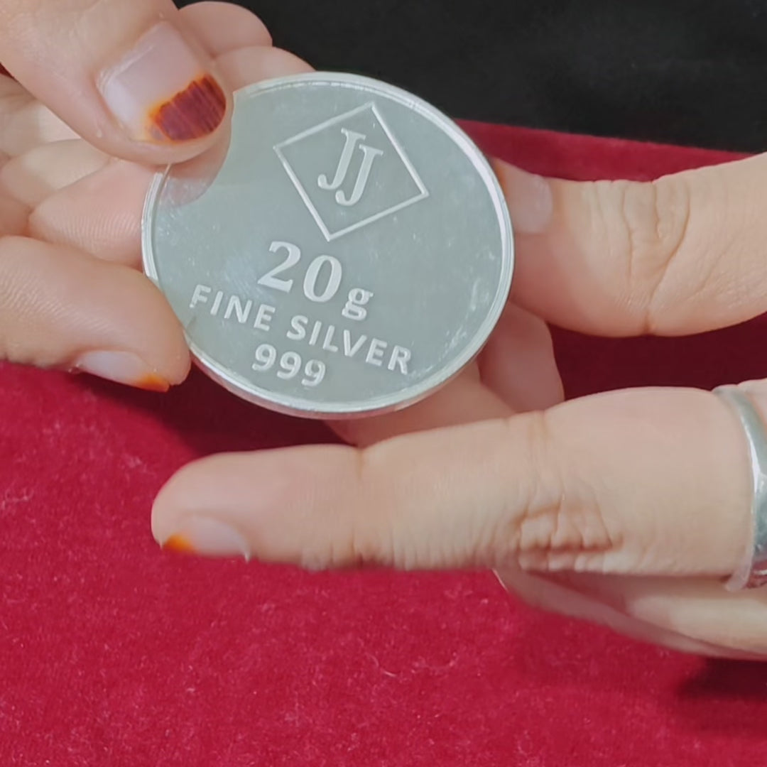 20g Silver Coin (999 Purity) - Jakhura Jewellers