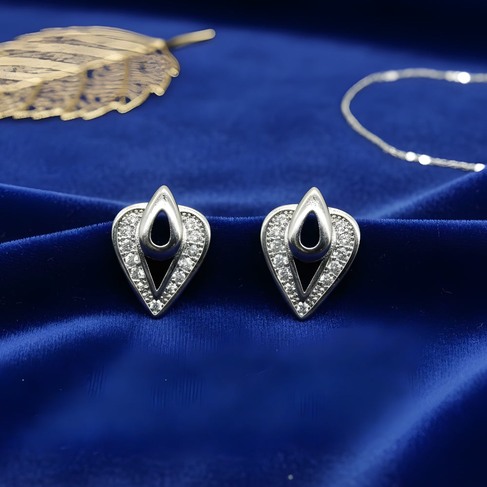 Italian Silver Heart Shape Tops | 925 Silver