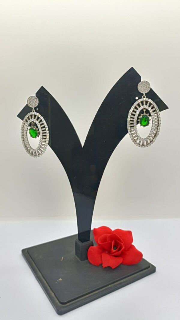 925 Silver Fine jewellery (Earrings) - Image 2